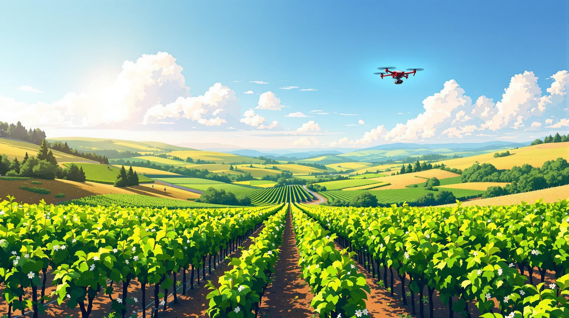 Drone Mapping for Vineyards: Benefits and Uses